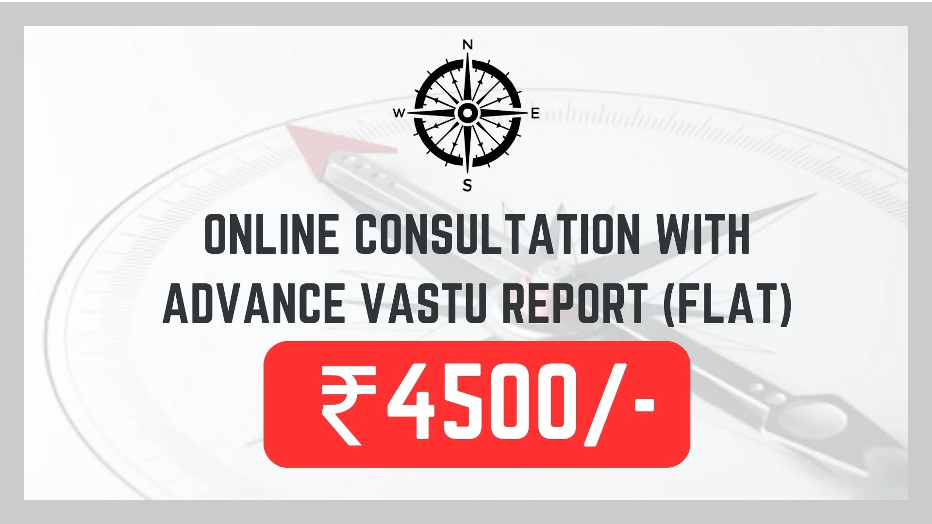 Online consultation with advance Vastu report